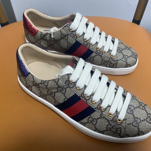 Gucci Shoes - 💖🍤Gucci women's tennis shoes